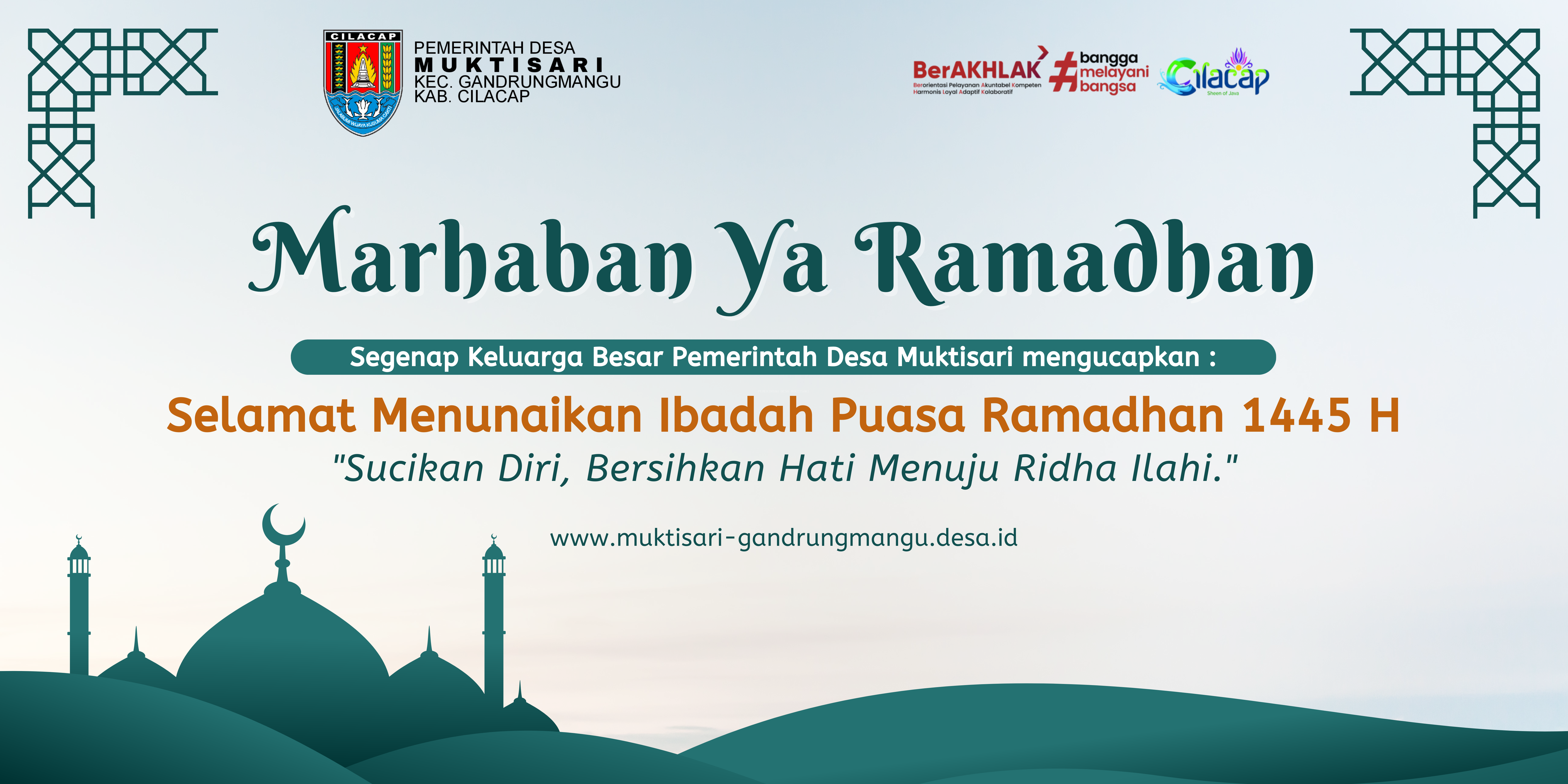 MARHABAN YA RAMADHAN 1445 H