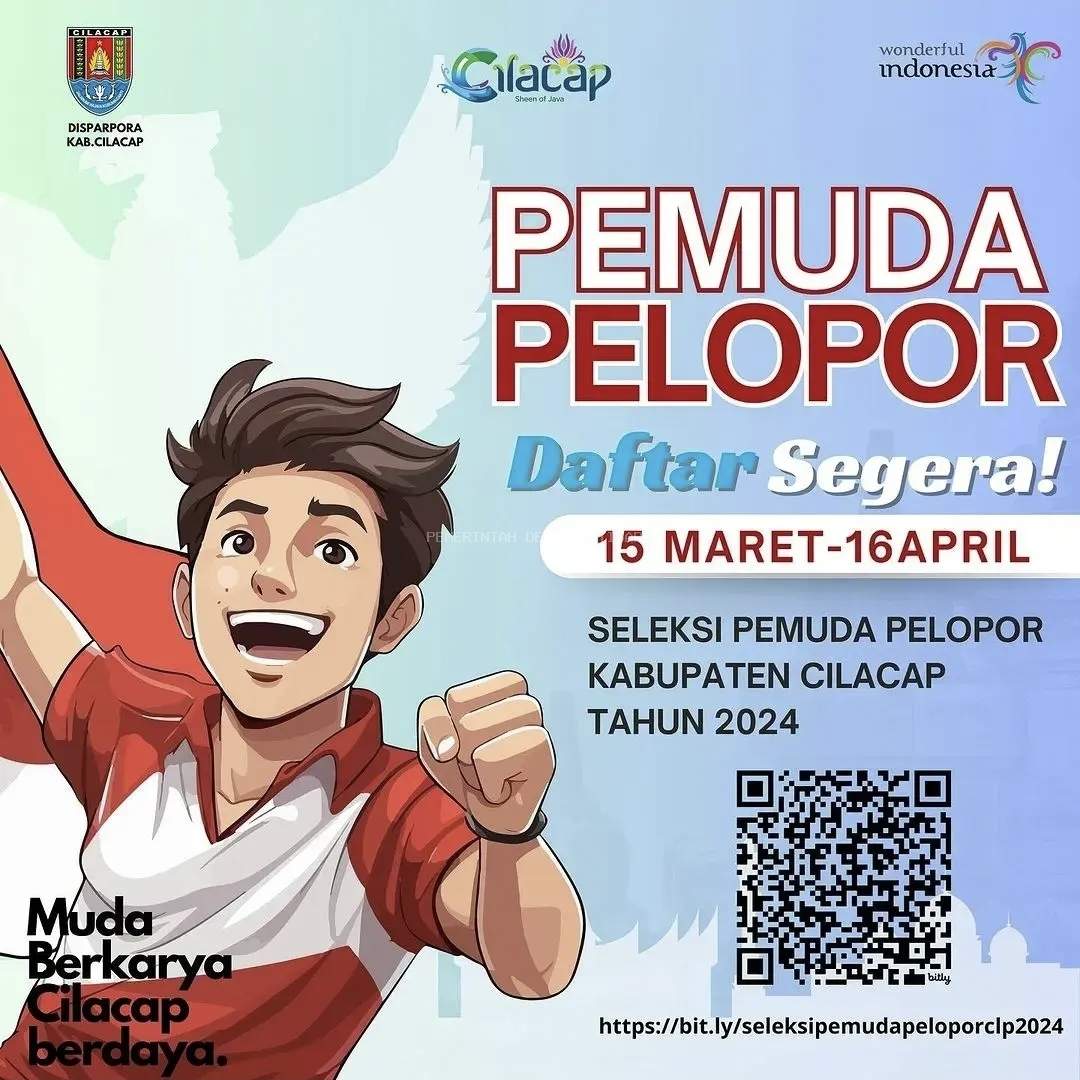 DAFTAR SEGERA PEMUDA PELOPOR TINGKAT KABUPATEN CILACAP 
