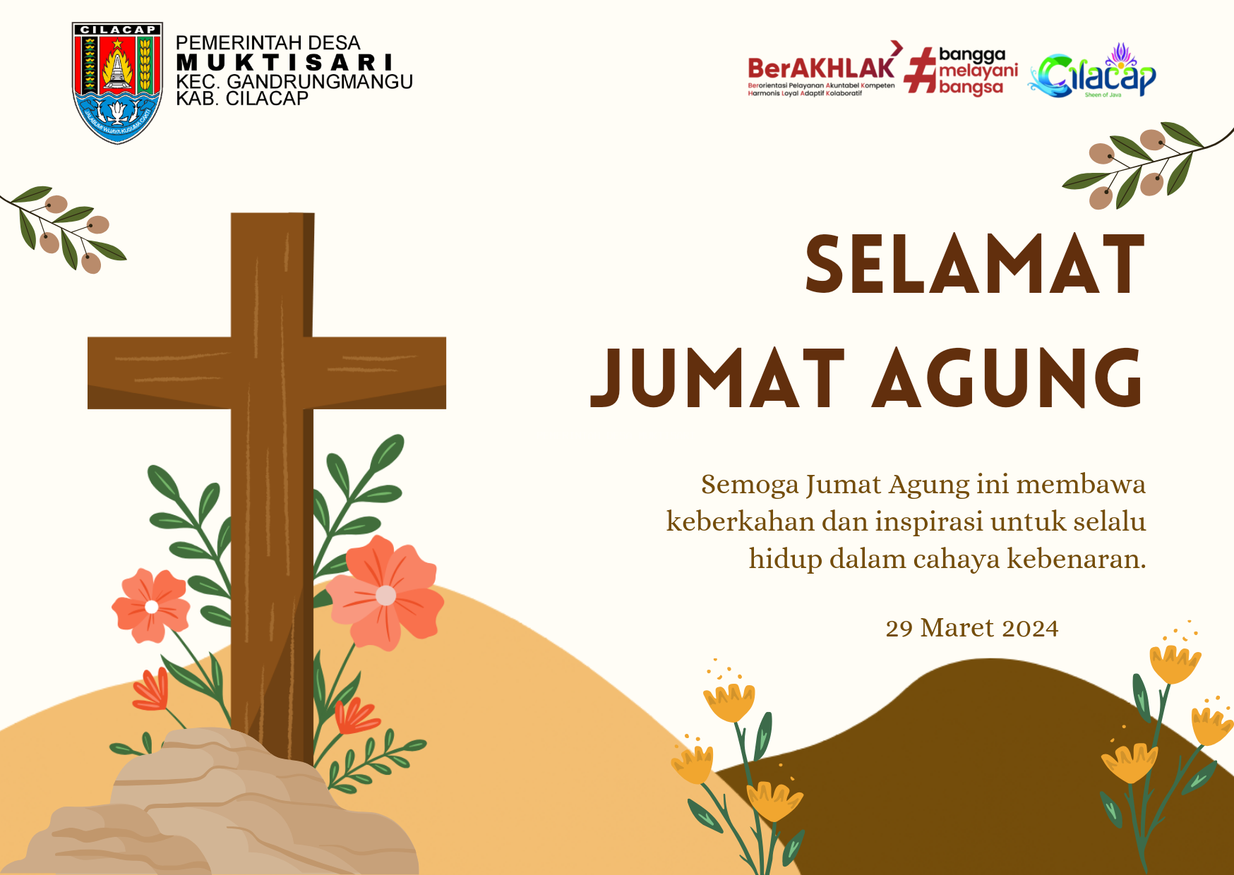 SELAMAT MEMPERINGATI HARI JUM'AT AGUNG 2024