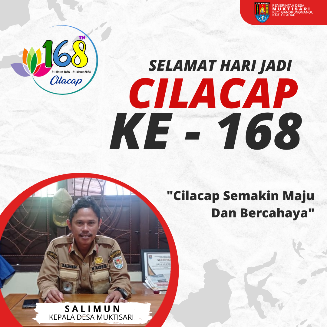 DIRGAHAYU KABUPATEN CILACAP KE 168