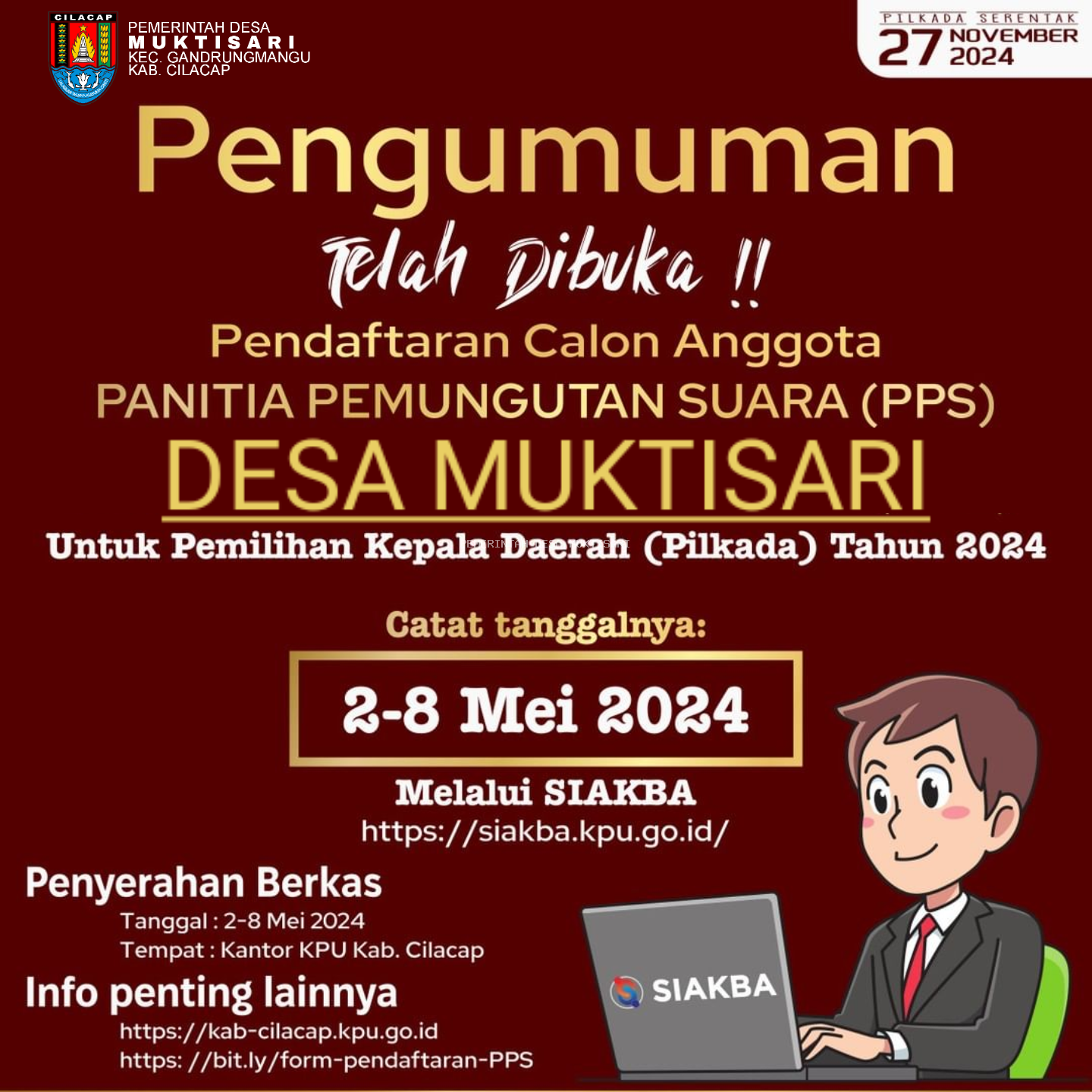 RESMI DIBUKA HARI INI! RECRUITMEN PPS DESA MUKTISARI CEK SYARAT-SYARATNYA