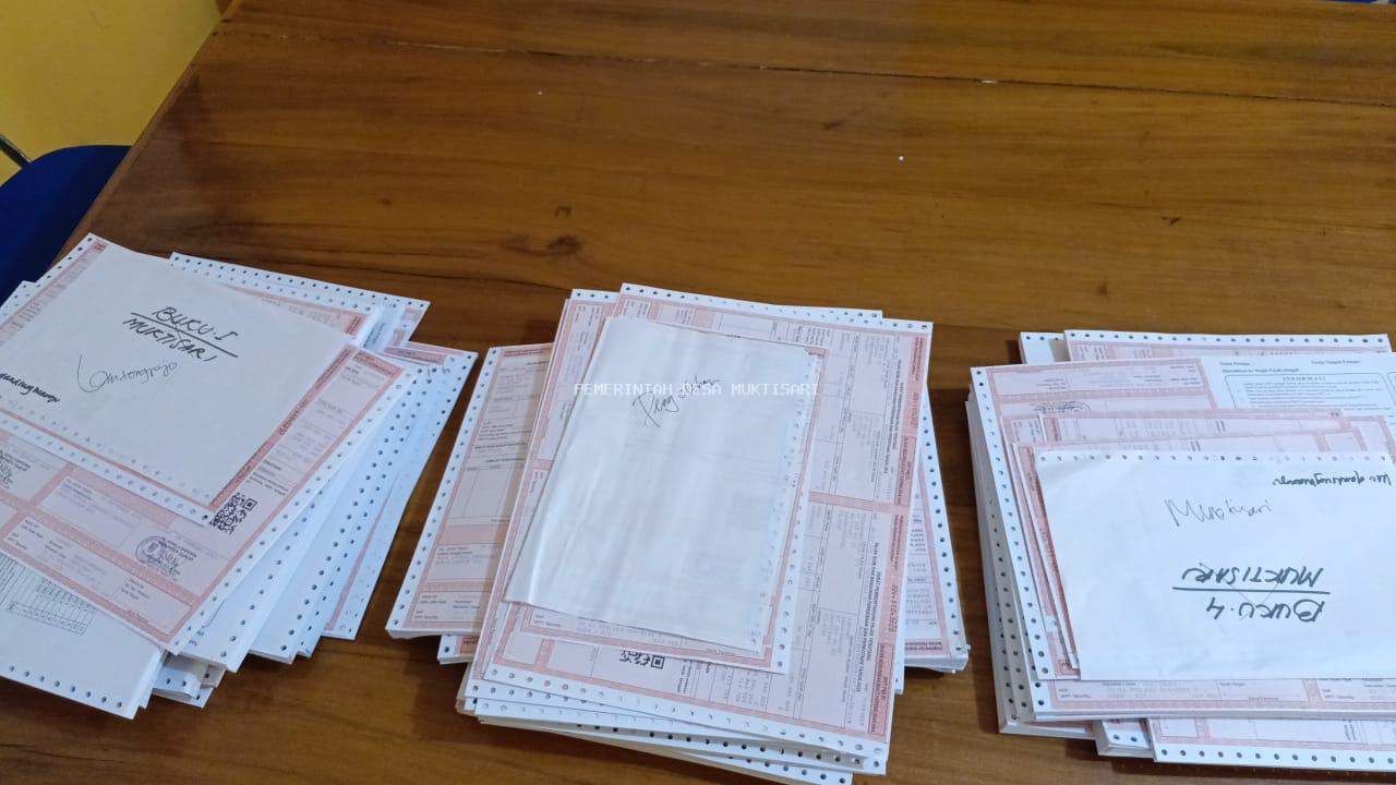 SPPT TAHUN 2024 SEJUMLAH 5321 BIDANG SIAP DIBAGIKAN BULAN INI