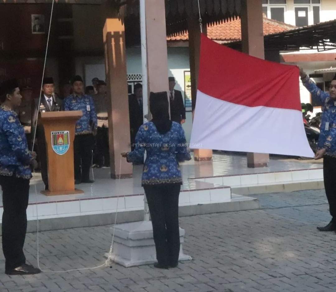 PENGIBARAN BENDERA MERAH PUTIH PERINGATI HARI KEBANGKITAN NASIONAL KE 116