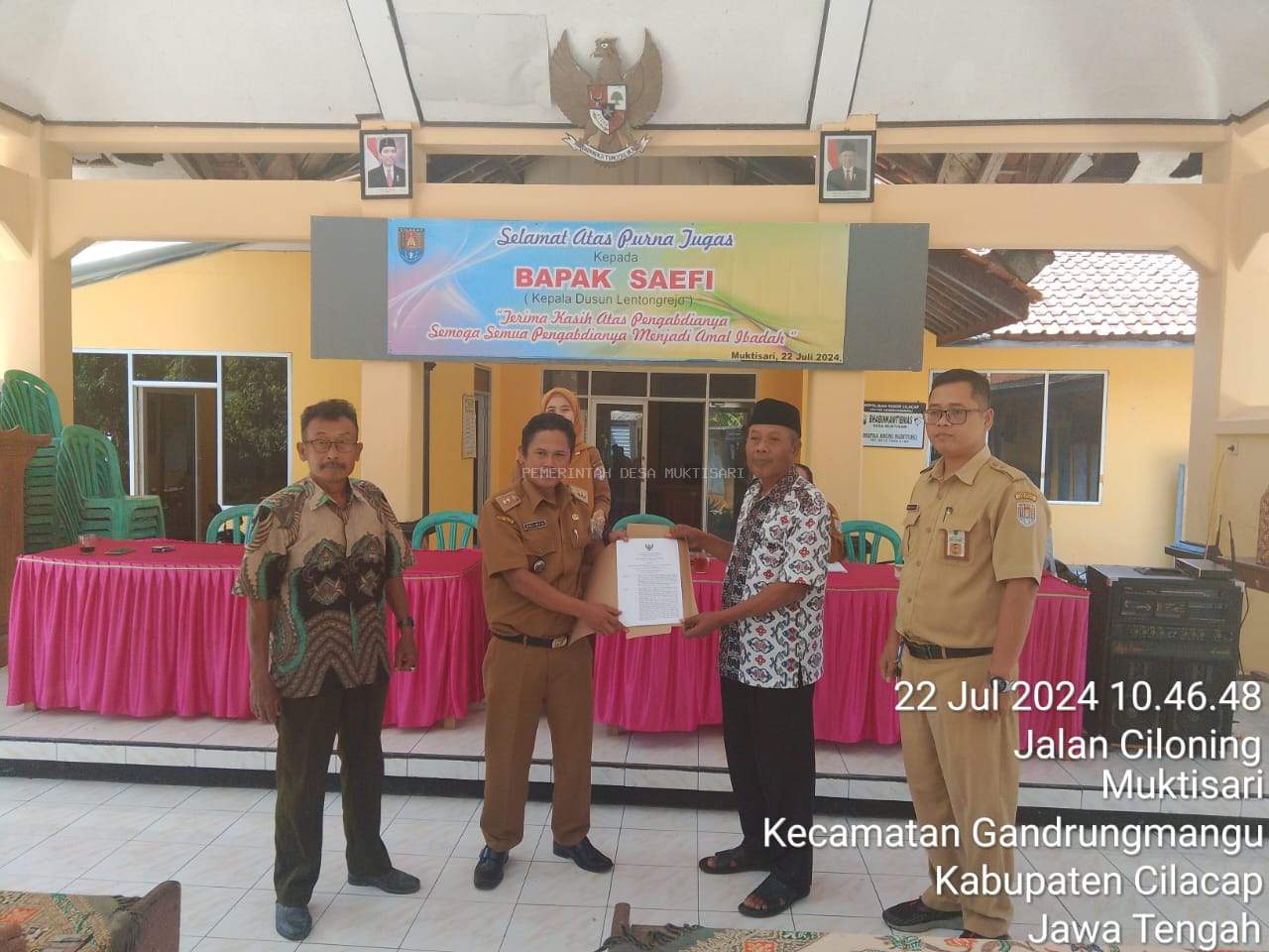 PURNA TUGAS BAPAK SAEFI KADUS LENTONGREJO 