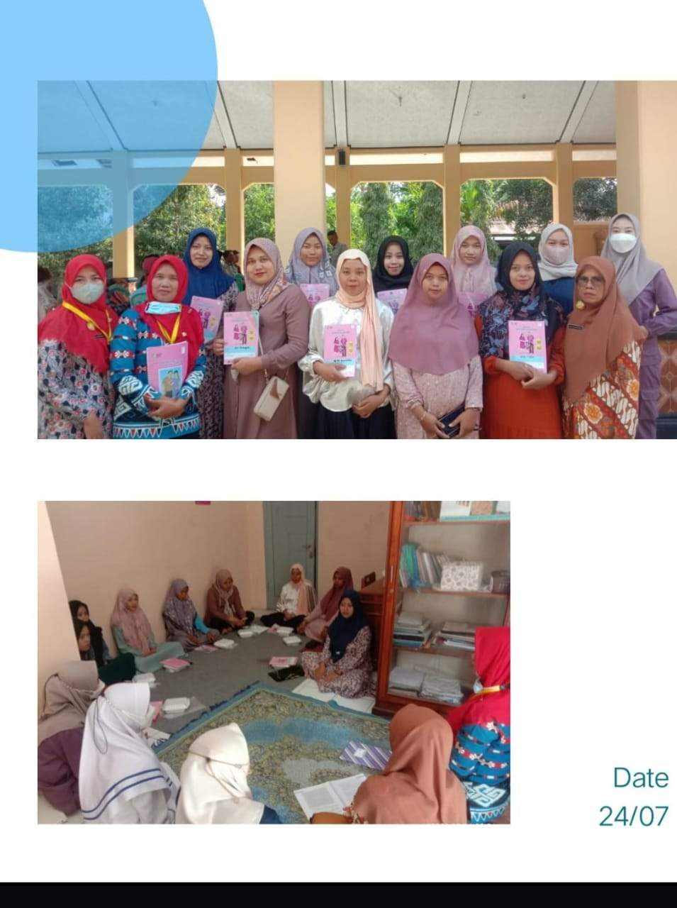 EDUKASI IBU HAMIL UPAYA PENCEGAHAN STUNTING TP PKK DESA MUKTISARI 