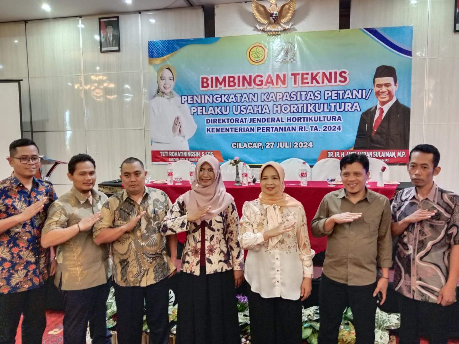 BIMTEK PENINGKATAN KAPASITAS PETANI/PELAKU USAHA HOLTIKULTURA 
