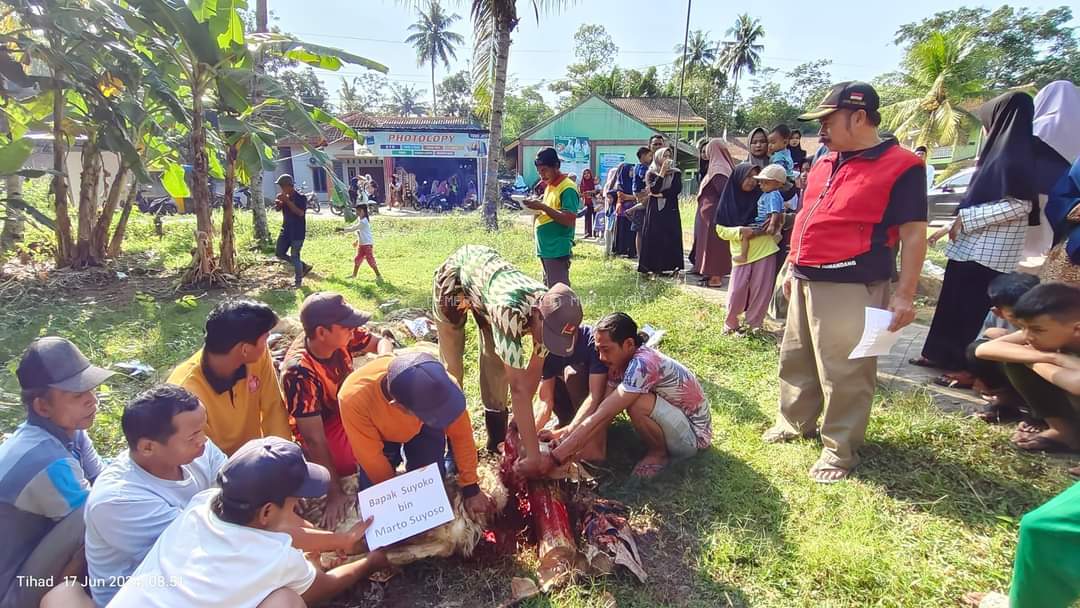 MAKNA PENYEMBELIHAN HEWAN KURBAN IDUL ADHA 1445 H  | WEBSITE DESA MUKTISARI 