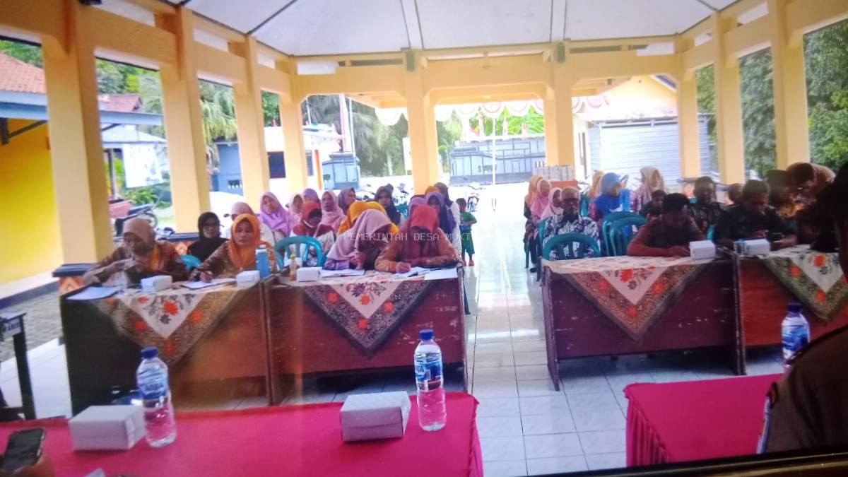 MUSYAWARAH DESA REMBUG STUNTING TP PKK DESA MUKTISARI 