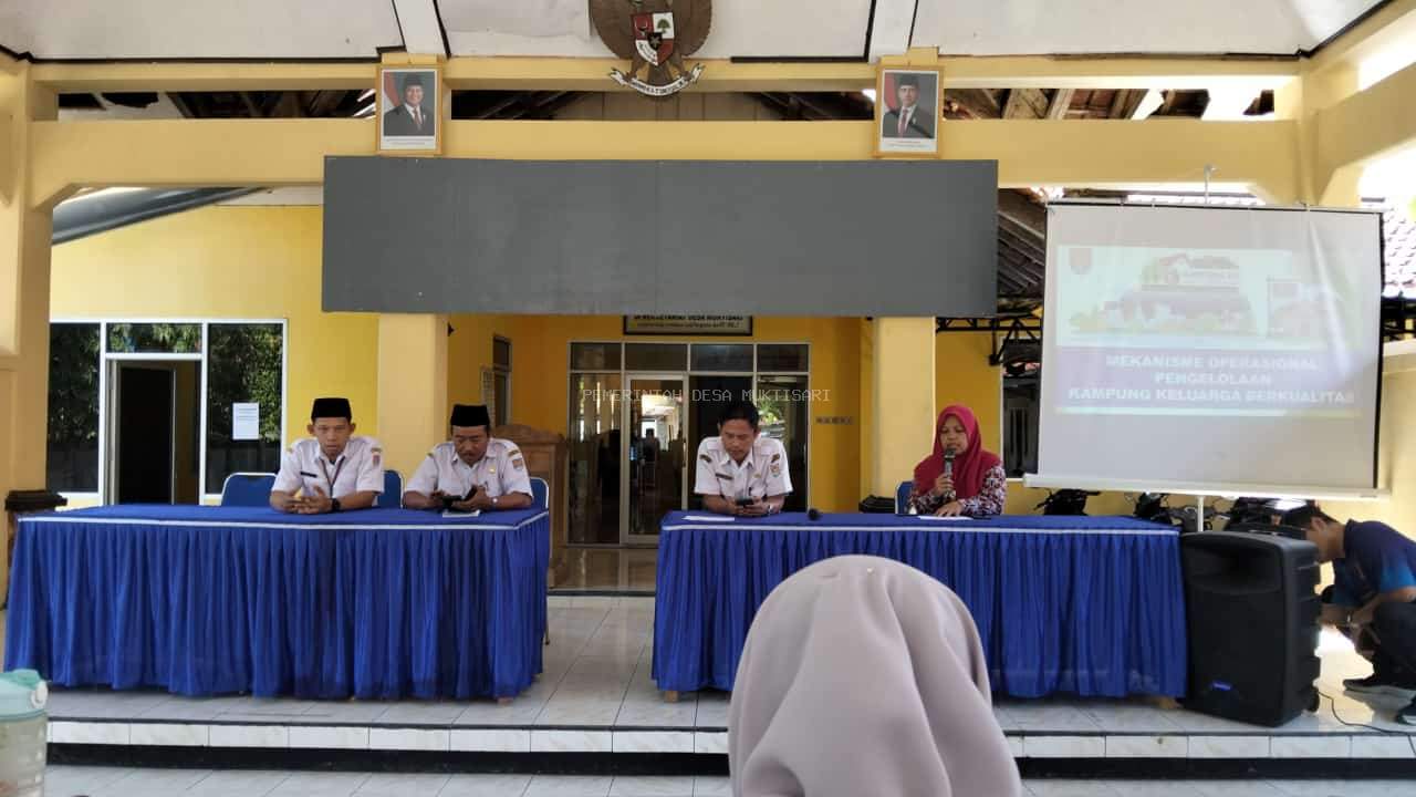 GIAT KAMPUNG KB : SOSIALISASI MEKANISME OPERASIONAL PENGELOLAAN KAMPUNG KB