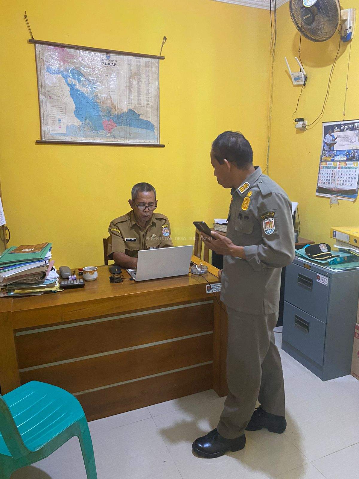 MONEV PBB DESA MUKTISARI RAIH PERANGKAT KE 2