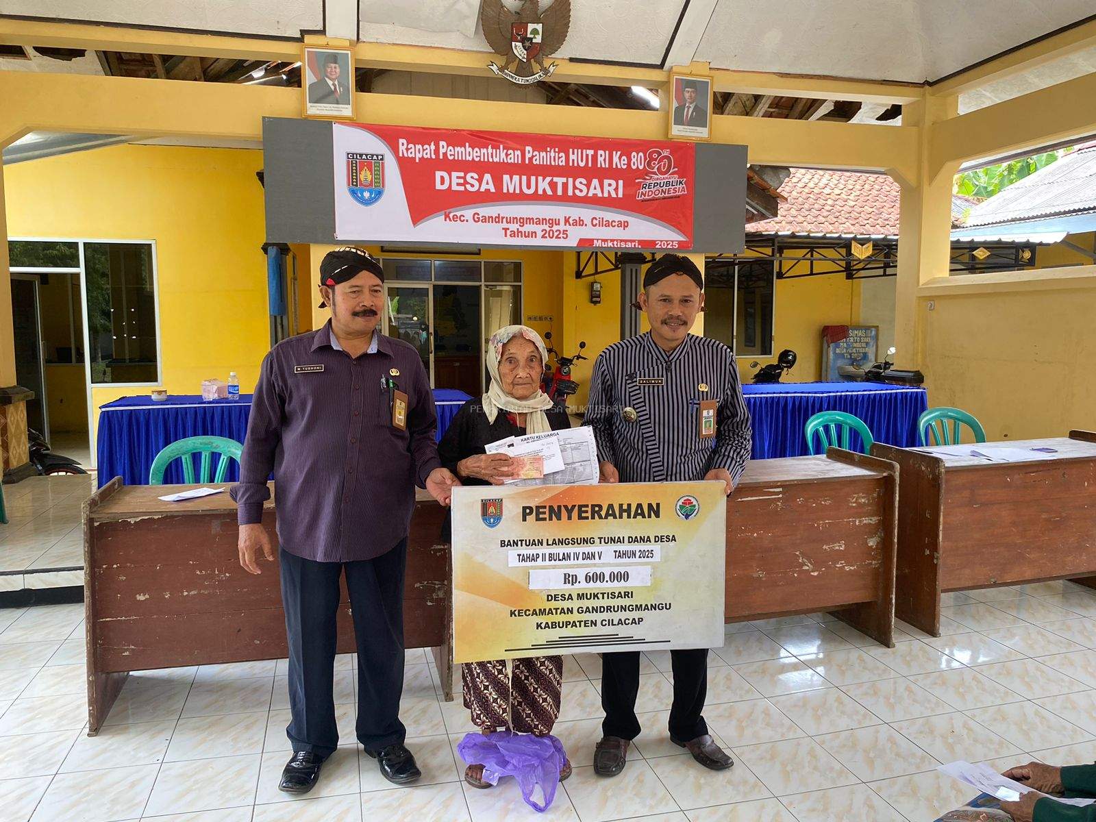 PENYALURAN BLT-DD BULAN APRIL MEI TAHUN ANGGARAN 2025 